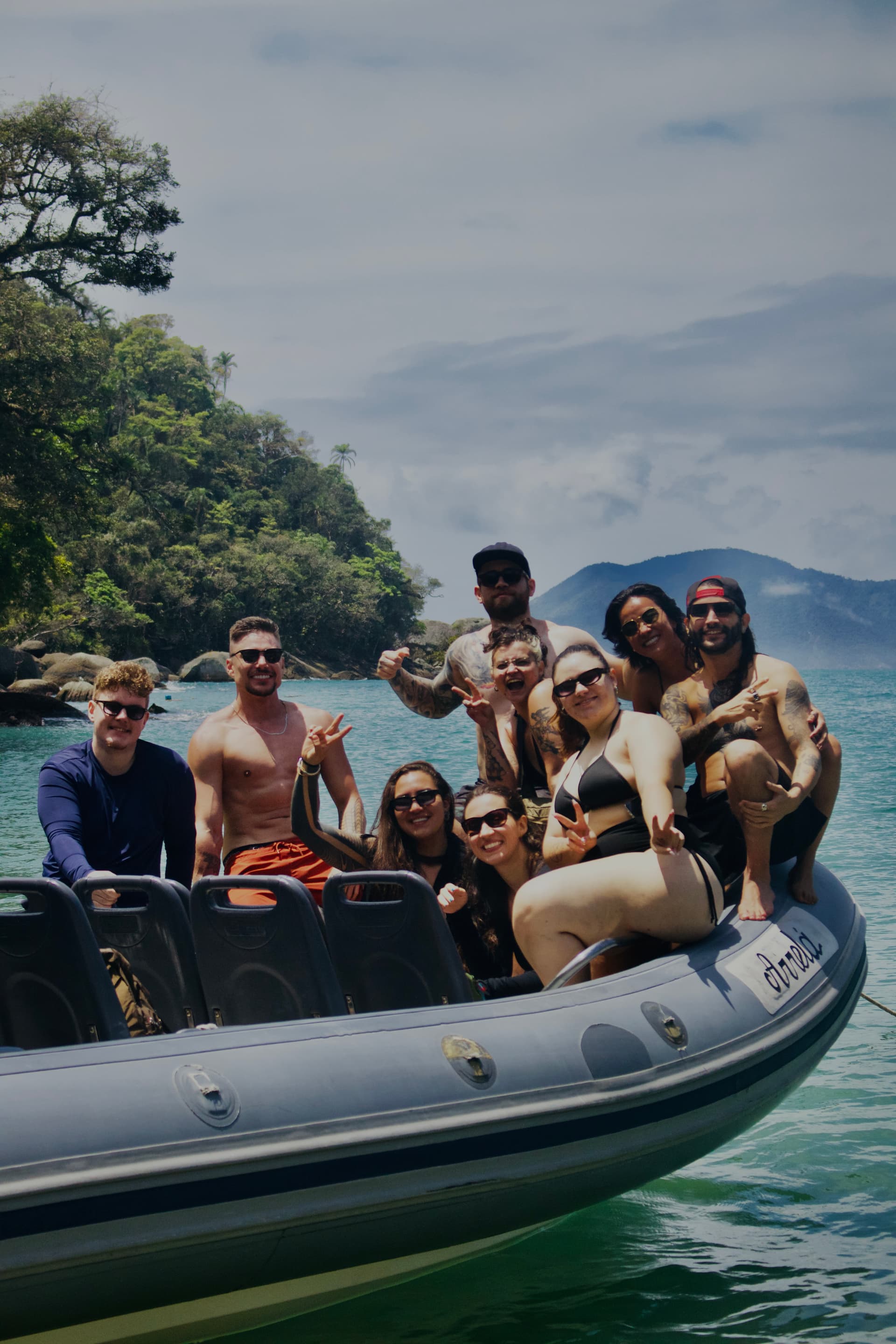 Participantes da Meet & Trip durante passeio em grupo